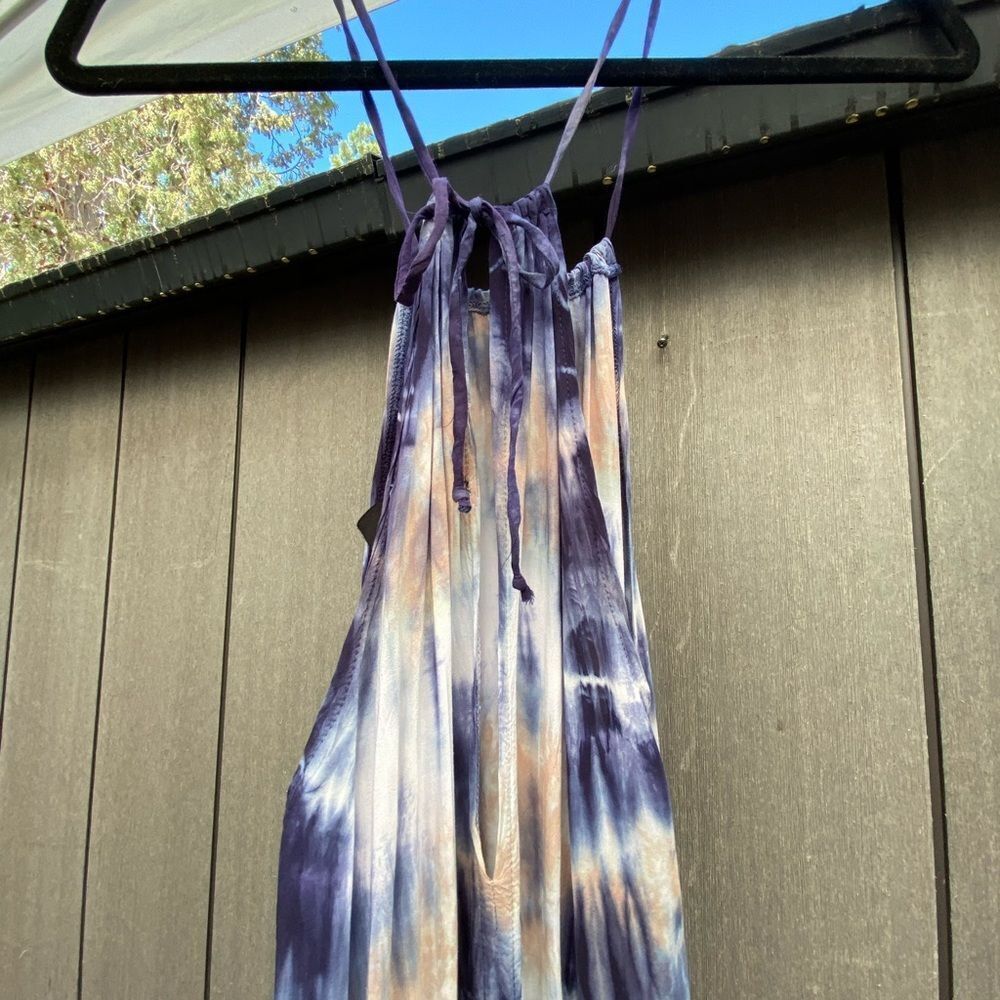 Blue Life Tie Dye Jumpsuit - Picture 7 of 9